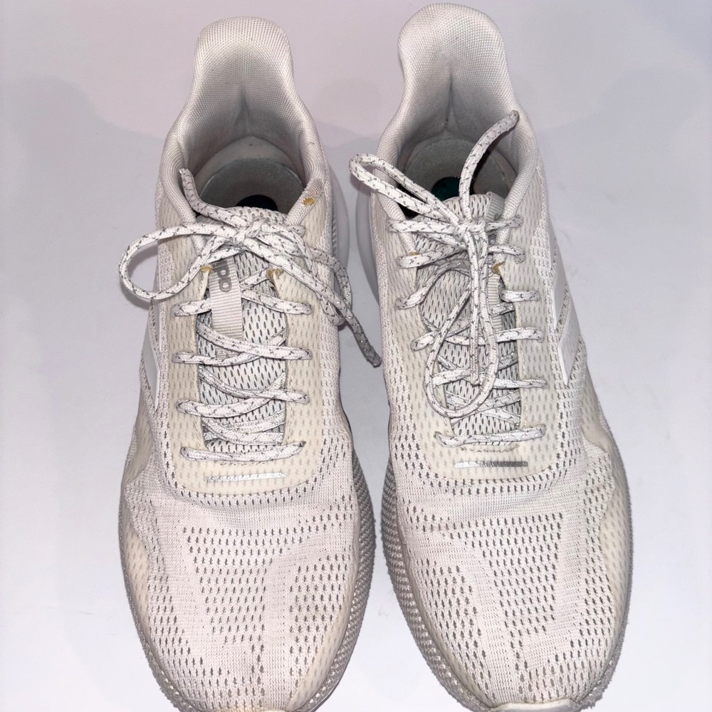 Adidas Edge Lux 3 Women's Running Shoes Beige Sneakers Size 8.5 EE9920 - Picture 2 of 7